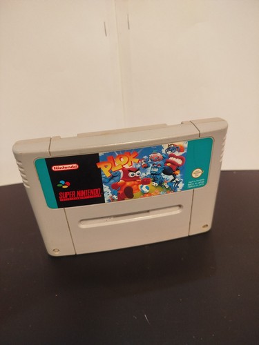Jeu super nintendo snes plok - super,