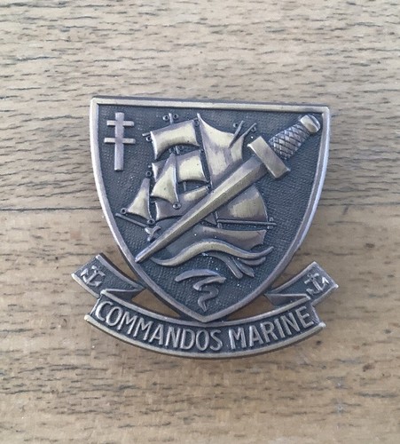 Insigne metal commandos marine - insigne,