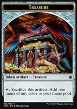MRM FR/VF 4x Token - Jeton Treasure - Trésor vers 4 MTG magic XLN