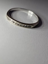 Bague En Or Blanc 18k Et