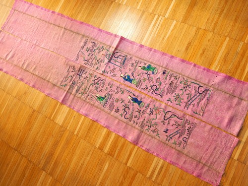 Soie brodé broderie chinois - soie,