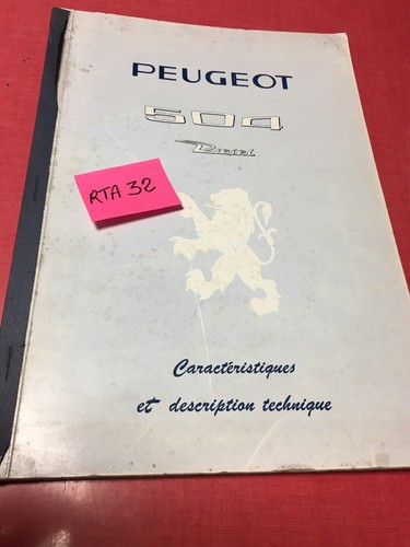 Peugeot 504 diesel indenor - diesel,
