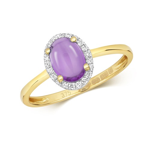 Bague femme pavage jaune - or,