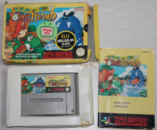 Jeux Super Nintendo Snes Super Mario World 2 Yoshi’s Island complet en Boîte FAH