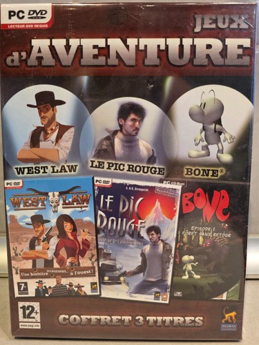 Coffret jeux aventure west - jeux, d'aventure