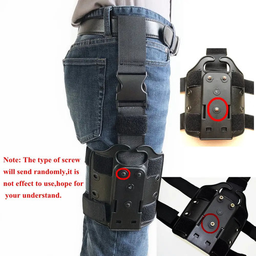 Tactical leg gun holster - gun,
