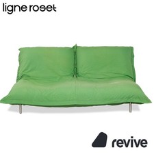 Ligne Roset Calin Tissu Canapé Deux Places Limette Vert