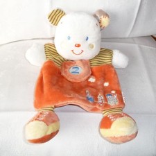Doudou Ours Kiabi -  Orange