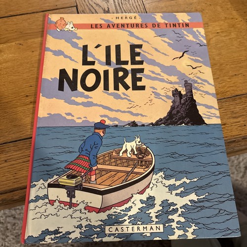 Tintin île noir - tintin,