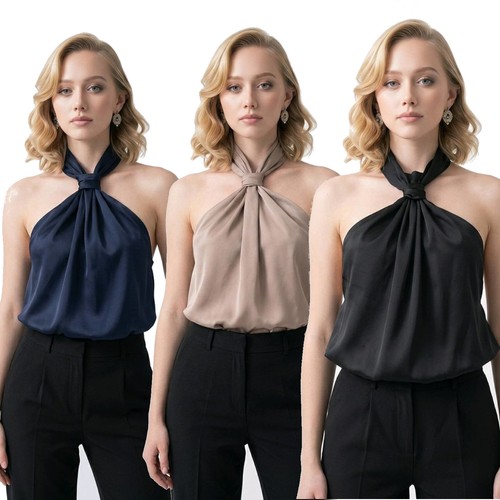 Top femme nœud - top, À