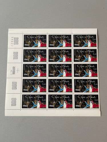 Timbres france 1980 n - 1980, n°