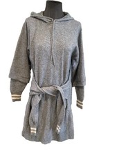 Superbe Robe Pull Gris Laine