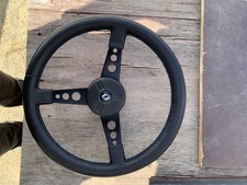 Volant Renault 5 Alpine Turbo 1 2 Cuir Neuf Surpiqure Bleu
