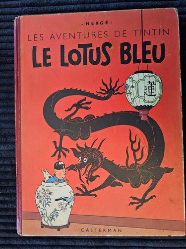 Tintin lotus bleu - tintin,