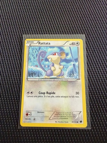 116 rattata carte pokémon - rattata,