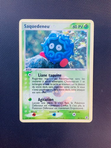 Carte pokémon saquedeneu - carte,