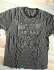 Tee shirt hard rock café Prague, taille L gris