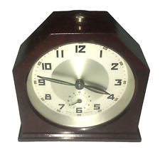 Réveil Bakélite bordeau  Made In France