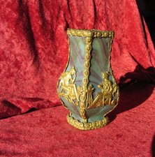 ANCIEN VASE EMPIRE EN JASPE