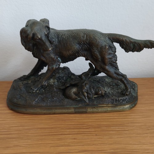 Moigniez sculpture bronze - j,