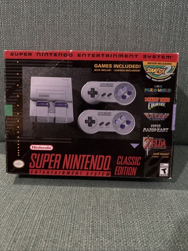 Super nintendo snes classic - super,