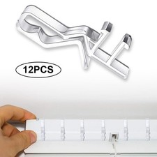 12pcs clips plastique - 12pcs,