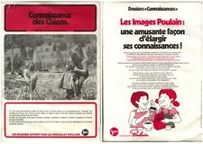 Dossier POULAIN n° 28 "CONNAISSANCE DES CHIENS" - Complet 24 vignettes - 1975