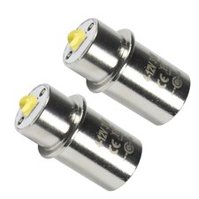 2X HQRP 4-12V DC Ampoule LED