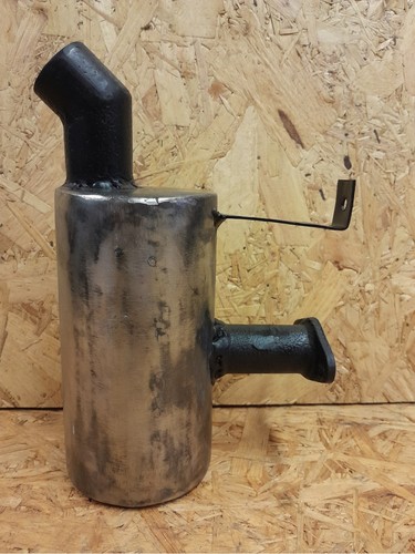 Pot échappement moteur - pot, d'échappement