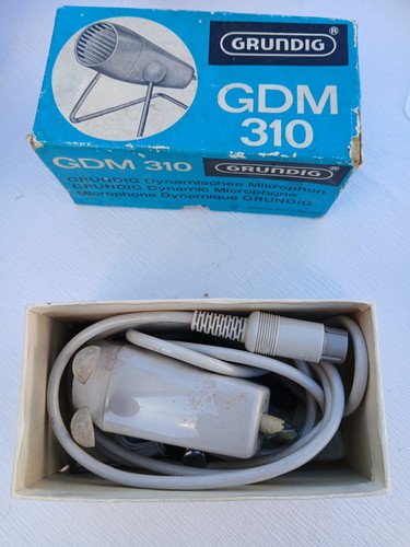 Microphone vintage grundig gdm - microphone,
