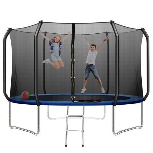Triple tree 10ft trampoline - tree,