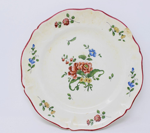 Ancien plat amand à - ancien,