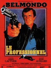 MINI AFFICHE CINEMA : LE PROFESSIONNEL / BELMONDO