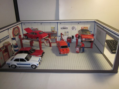 Diorama pour voitures - diorama,