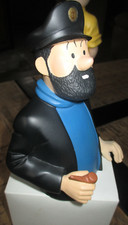 Leblon Delienne - Sculpture Haddock  surpris - Signée + Certificat - 1994.