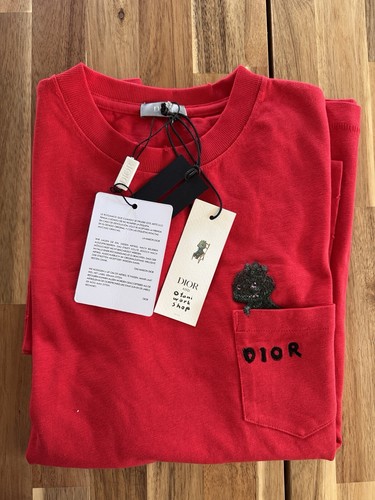 Christian dior tshirt rouge - christian,