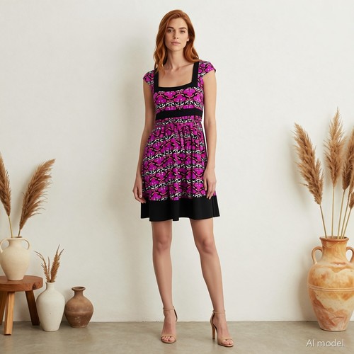 Soirée retro robe longue - soirée,