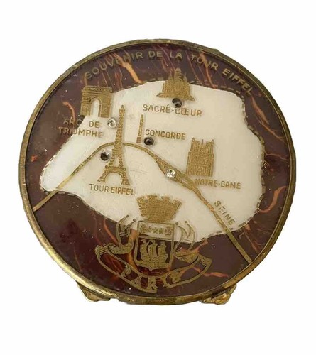Poudrier vintage souvenir de - ,