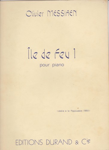 Olivier messiaen île - île, feu