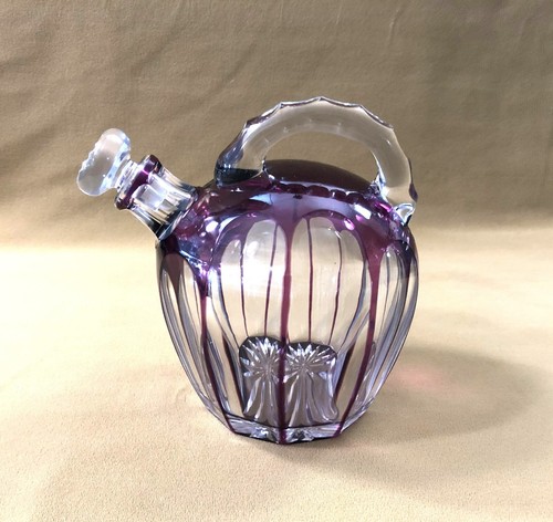 Carafe melon cristal - cristal, overlay