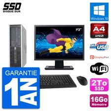 PC HP 6305 Pro SFF Ecran 19"