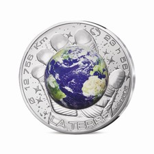 L'Odyssée Spatiale avec Thomas Pesquet  - Monnaie de 100€ Argent