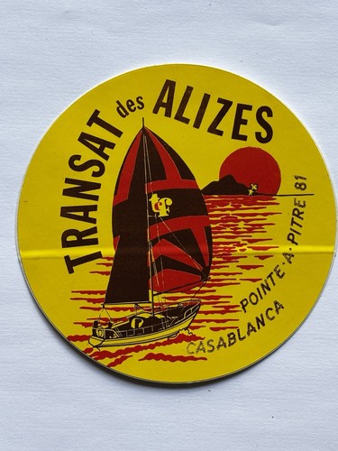 Autocollant vintage bateau - vintage,