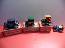 Lot 2 de 4 miniatures Tacots RAMI JMK 1/43 avec 3 boites