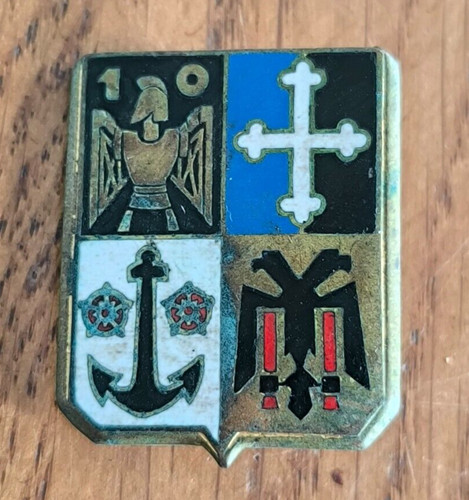 Insigne régiment du - 10°,