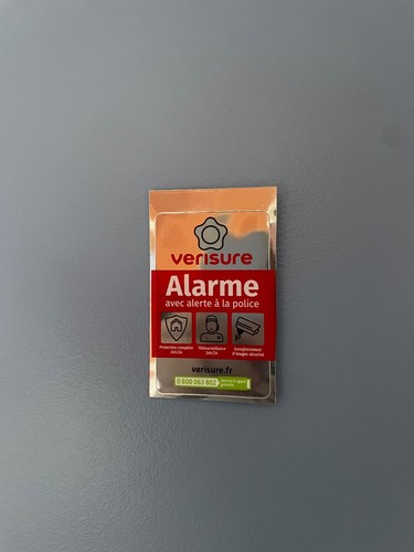 Autocollant 5cm verisure - autocollant,
