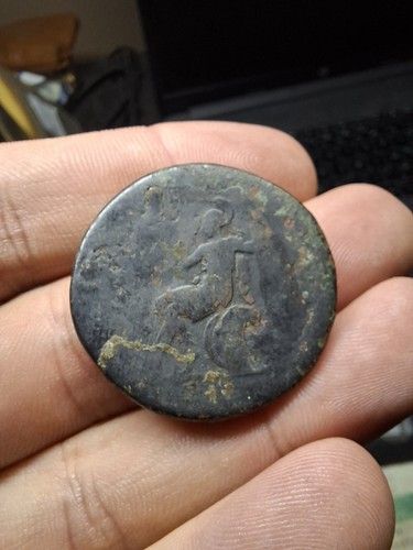 Hadrian sestertius 19 7 - sestertius,, 19.7