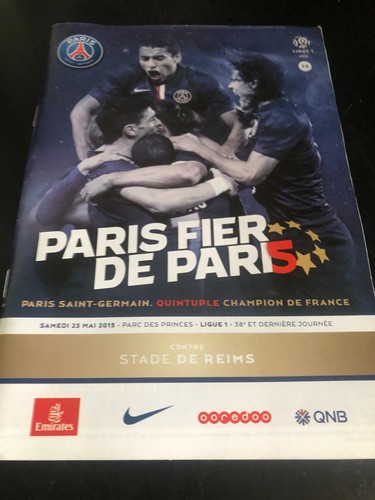 Rare programme officiel psg - rare,