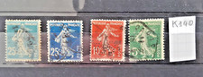 K140 France lot de 4 timbres