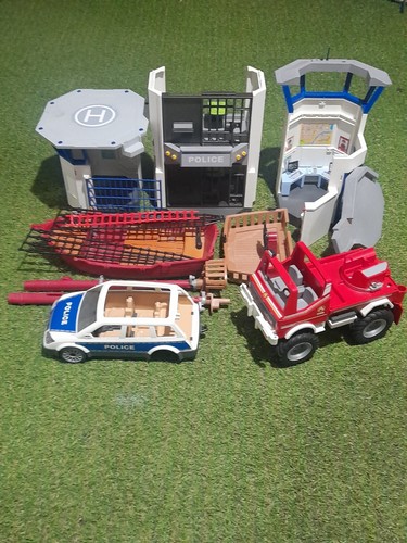 Playmobil pompier police - pompier,